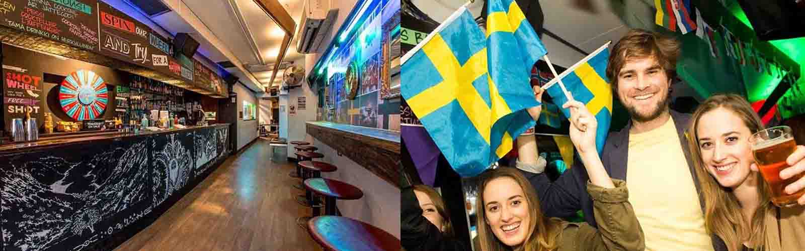 NORDIC_EN Enjoy wild decor at the Nordic Bar.