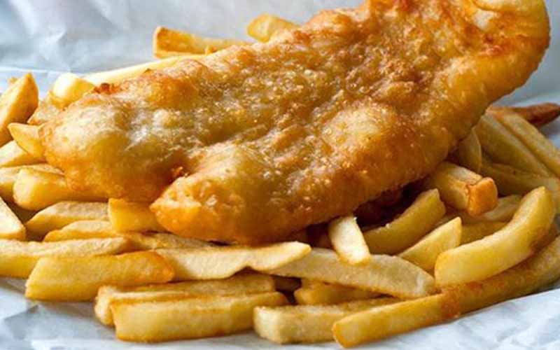 Traditional English Food   Fishnchipsubereats 